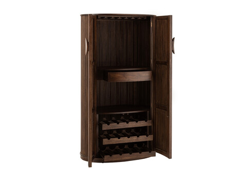 Baarikapp REYI tumepruun, 91x57xH164 cm