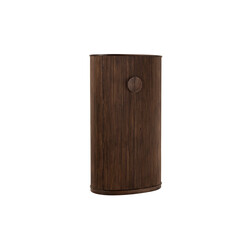 Baarikapp REYI tumepruun, 91x57xH164 cm