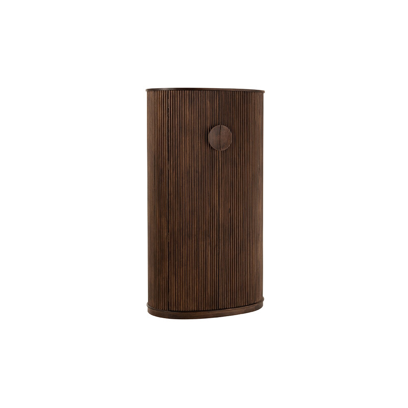 Baarikapp REYI tumepruun, 91x57xH164 cm