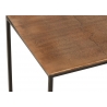 Abilaudade komplekt COBRE roostepruun / must, 3 tk