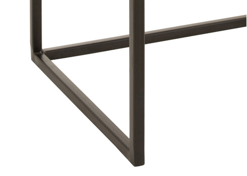 Konsoollaudade komplekt COBRE roostepruun / must, 2 tk