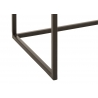 Konsoollaudade komplekt COBRE roostepruun / must, 2 tk