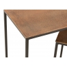 Konsoollaudade komplekt COBRE roostepruun / must, 2 tk