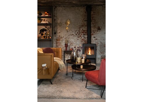 Abilaudade komplekt COBRE roostepruun / must, 3 tk