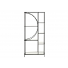 Riiul GRAN must, 181x40xH201 cm