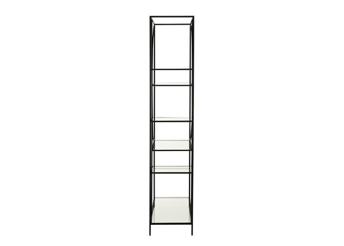 Riiul GRAN must, 181x40xH201 cm