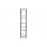 Riiul GRAN must, 181x40xH201 cm