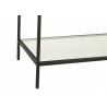 Riiul GRAN must, 181x40xH201 cm