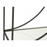 Riiul GRAN must, 181x40xH201 cm