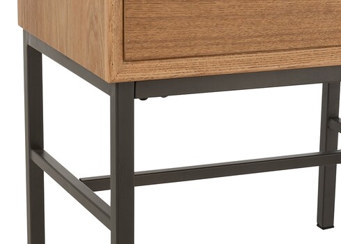 Öökapp PARAMO pruun / must, 48x30xH51 cm, 2 tk