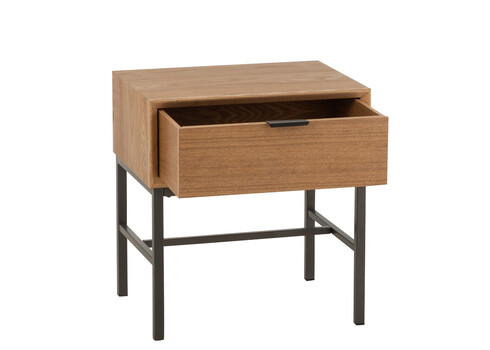 Öökapp PARAMO pruun / must, 48x30xH51 cm, 2 tk