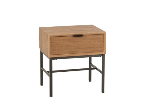 Öökapp PARAMO pruun / must, 48x30xH51 cm, 2 tk