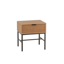 Öökapp PARAMO pruun / must, 48x30xH51 cm, 2 tk