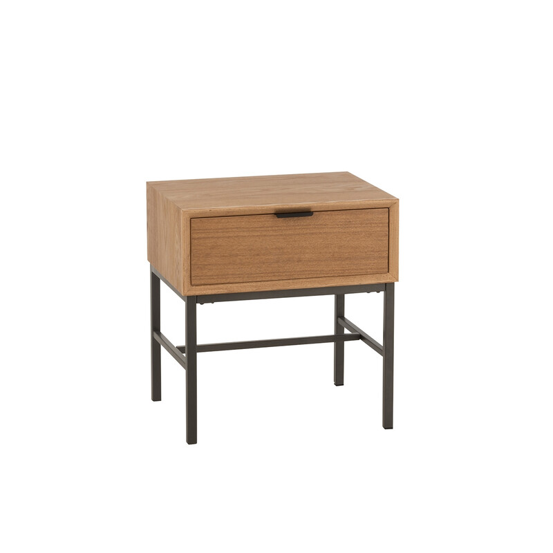 Öökapp PARAMO pruun / must, 48x30xH51 cm, 2 tk