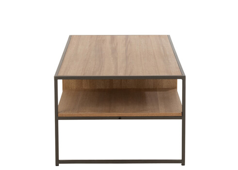 Diivanilaud PARAMO pruun / must, 120x60xH43 cm