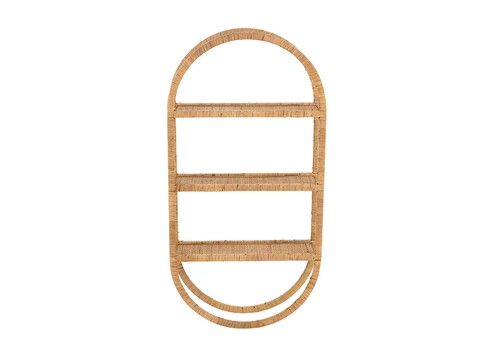 Seinariiul REDA pruun, 56x20xH110 cm