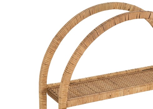 Seinariiul REDA pruun, 56x20xH110 cm