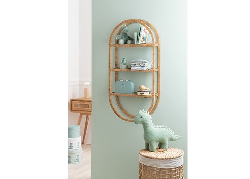 Seinariiul REDA pruun, 56x20xH110 cm