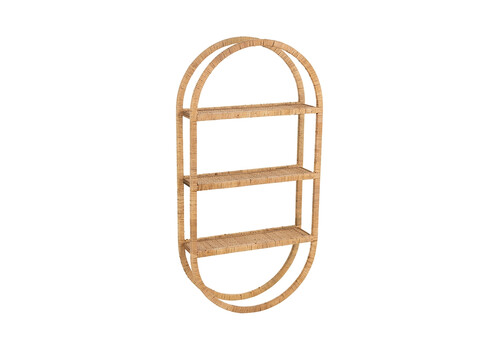 Seinariiul REDA pruun, 56x20xH110 cm