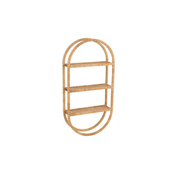 Seinariiul REDA pruun, 56x20xH110 cm