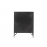 Kapp ESCUELA must, 86x42xH113 cm