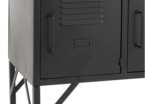 Kapp ESCUELA must, 86x42xH113 cm