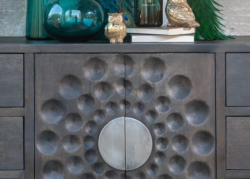 Kummut ETNIC tumepruun, 150x40xH69 cm