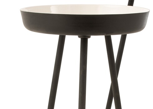 Abilaudade komplekt TRAY valge / must, 3 tk