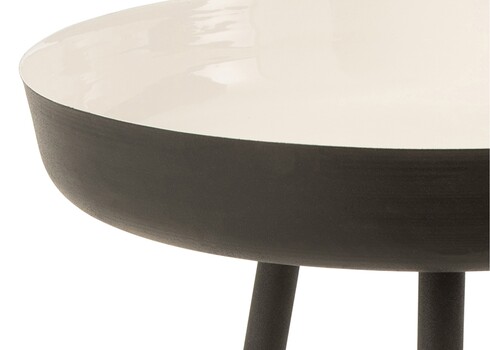 Abilaudade komplekt TRAY valge / must, 3 tk