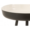 Abilaudade komplekt TRAY valge / must, 3 tk