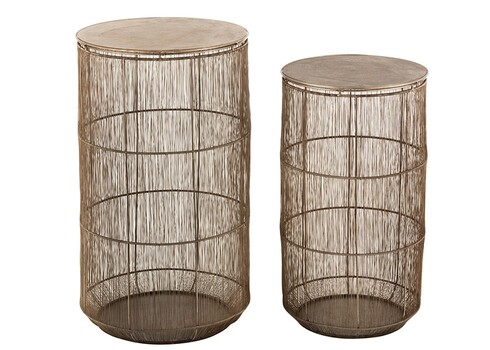 Abilaudade komplekt INDUS kuldne, 2 tk