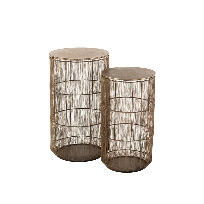 Abilaudade komplekt INDUS kuldne, 2 tk