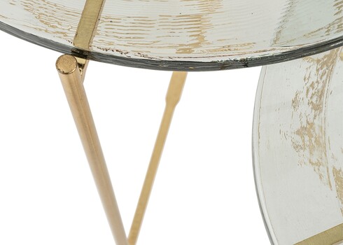 Abilaudade komplekt OBI must / kuldne, 2 tk