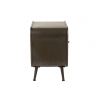 Abilaud MIMBRE helepruun / must, 50x39xH60 cm
