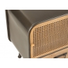 Abilaud MIMBRE helepruun / must, 50x39xH60 cm