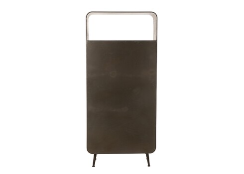Kapp MIMBRE helepruun / must, 80x35xH180 cm
