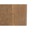 Kapp MIMBRE helepruun / must, 80x35xH180 cm