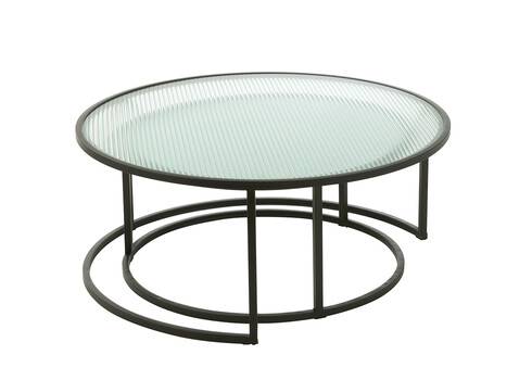 Diivanilaudade komplekt DEFINA must, 2 tk