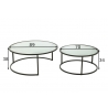 Diivanilaudade komplekt DEFINA must, 2 tk