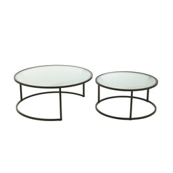 Diivanilaudade komplekt DEFINA must, 2 tk