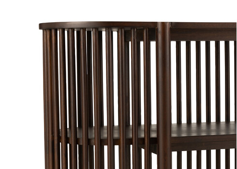 Konsoollaud CONIE tumepruun, 160x40xH75 cm