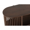 Konsoollaud CONIE tumepruun, 160x40xH75 cm