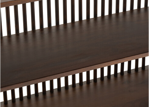 Konsoollaud CONIE tumepruun, 160x40xH75 cm