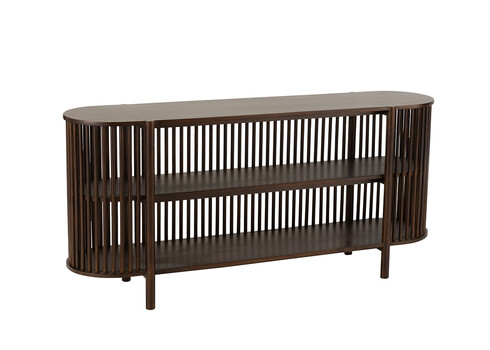 Konsoollaud CONIE tumepruun, 160x40xH75 cm