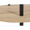 Abilaud ELI helepruun / must, 75x40xH50 cm