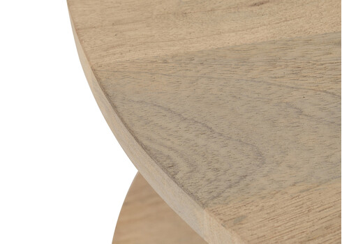 Diivanilaud ELI helepruun / must, 120x60xH35 cm