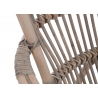 Kiiktool SWING hallikaspruun, 98x56xH94 cm