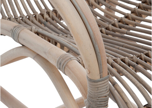 Kiiktool SWING hallikaspruun, 98x56xH94 cm