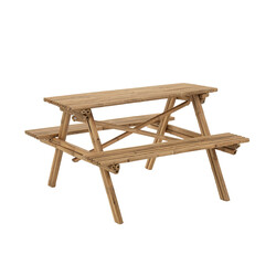 Aiamööbli komplekt TIKI helepruun, 134x120xH79 cm