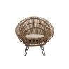 Tugitool VIVI pruun, 104x82xH96 cm